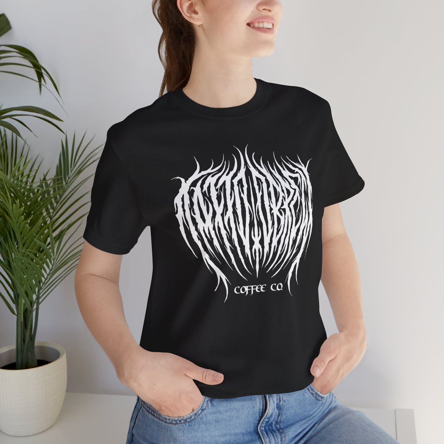 Black Unisex Jersey Short Sleeve Tee