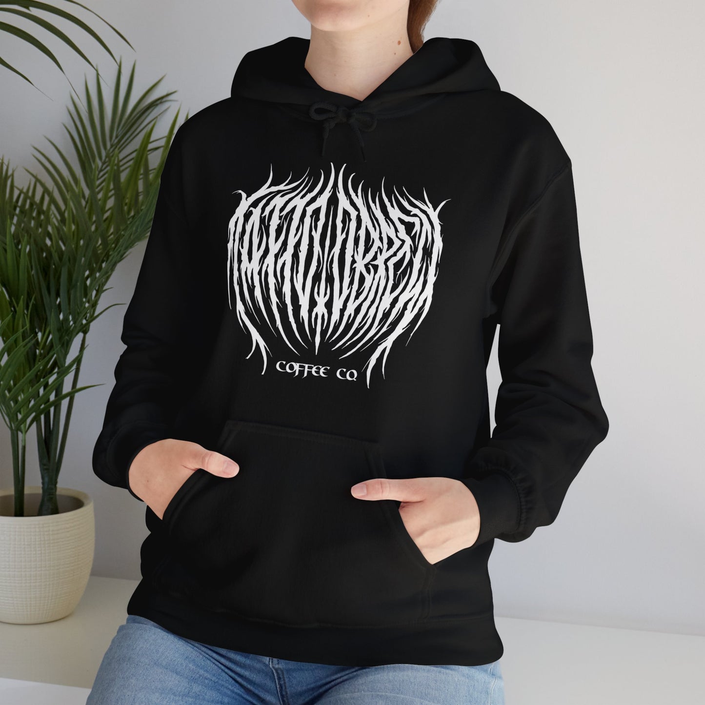 Black Unisex Heavy Blend™ Hooded Sweatshirt