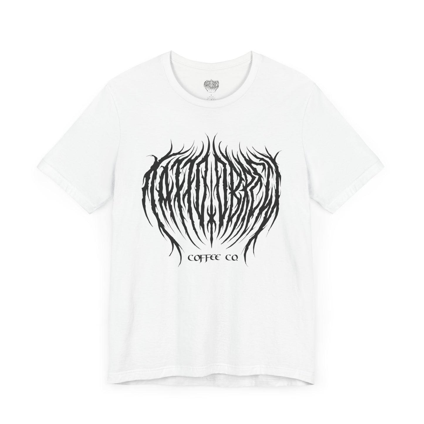 White Unisex Jersey Short Sleeve Tee