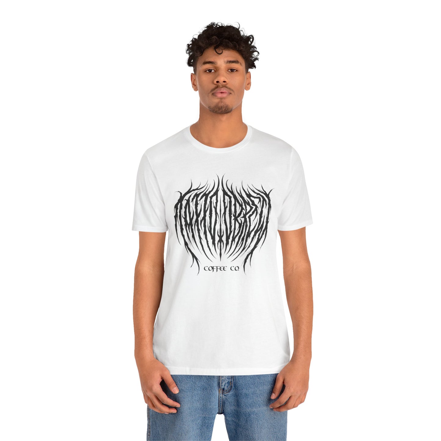 White Unisex Jersey Short Sleeve Tee